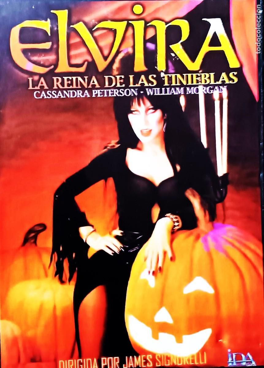 Kino: ELVIRA MISTRESS, LA REINA DE LAS TINIEBLAS. CINE EN DVD DE COLECCION.