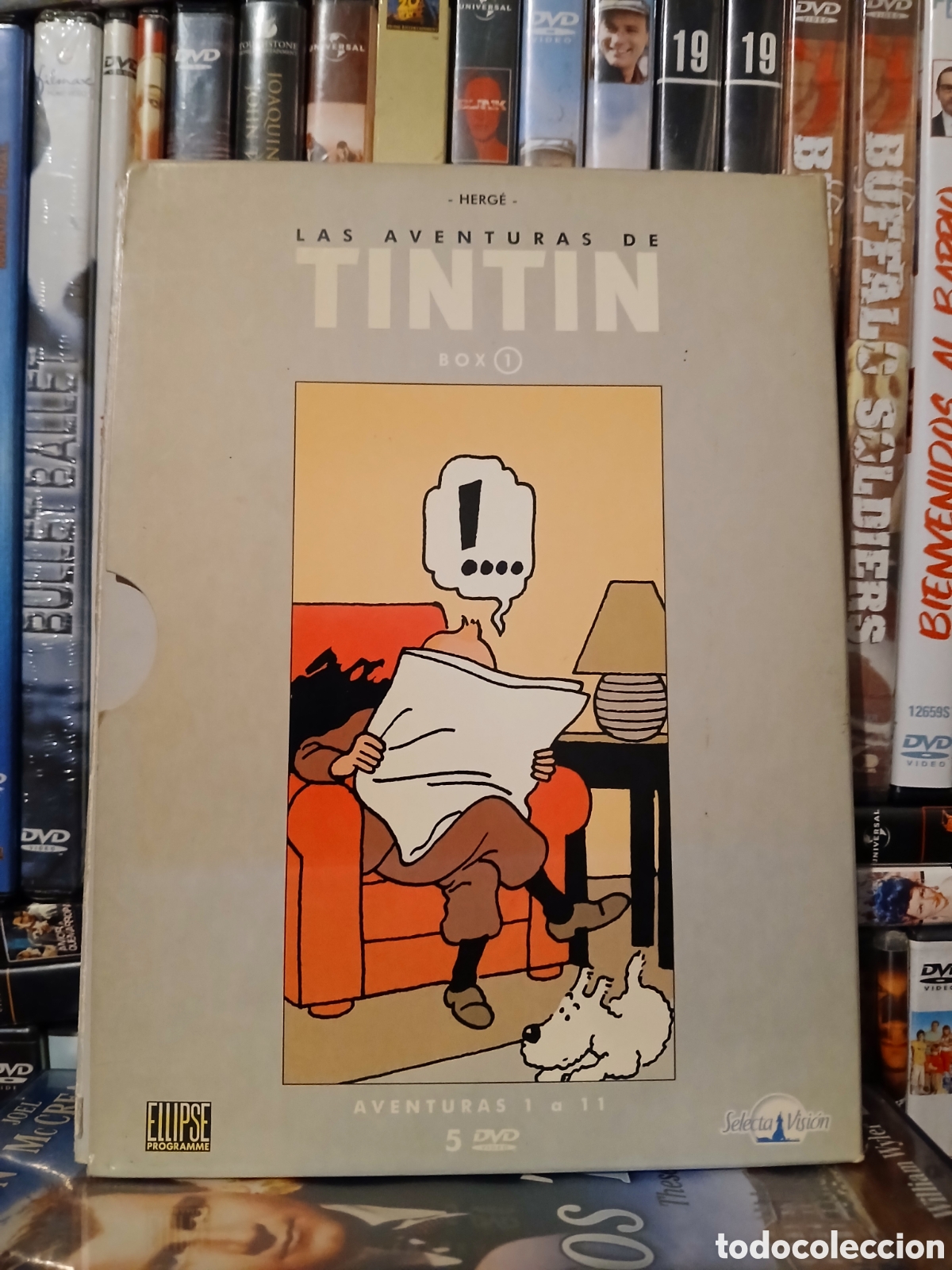 Cine: Las Aventuras de Tintin 1 a 11 DVD CineYVideojuegosAlMejorPrecio