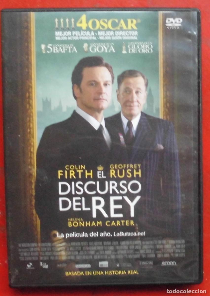 Kino: EL DISCURSO DEL REY. DVD EN BUEN ESTADO