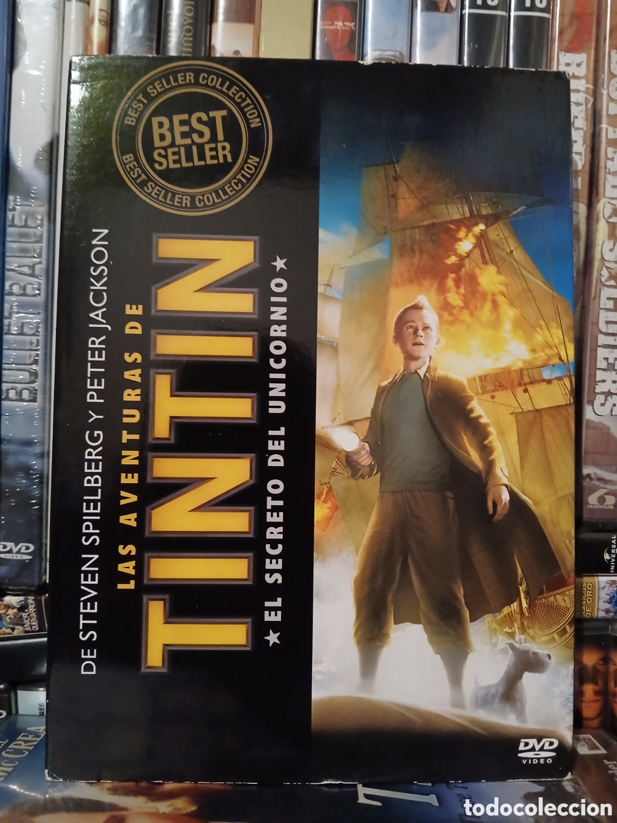 Cin&eacute;ma: Las Aventuras de Tintin El Secreto del Unicornio DVD CineYVideojuegosAlMejorPrecio