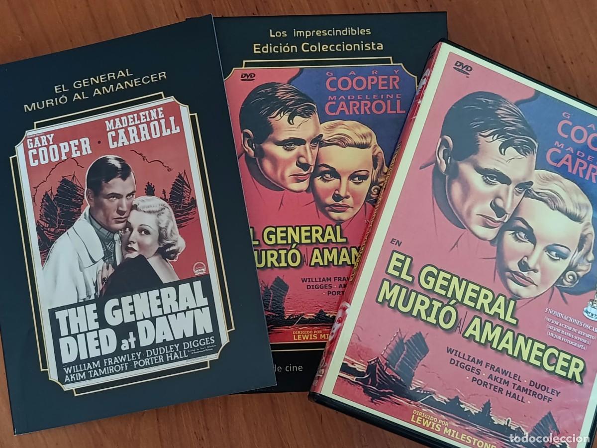 Cin&eacute;ma: DVD EL GENERAL MURIO AL AMANECER. LOS IMPRESCINDIBLES. EDICION COLECCIONISTA