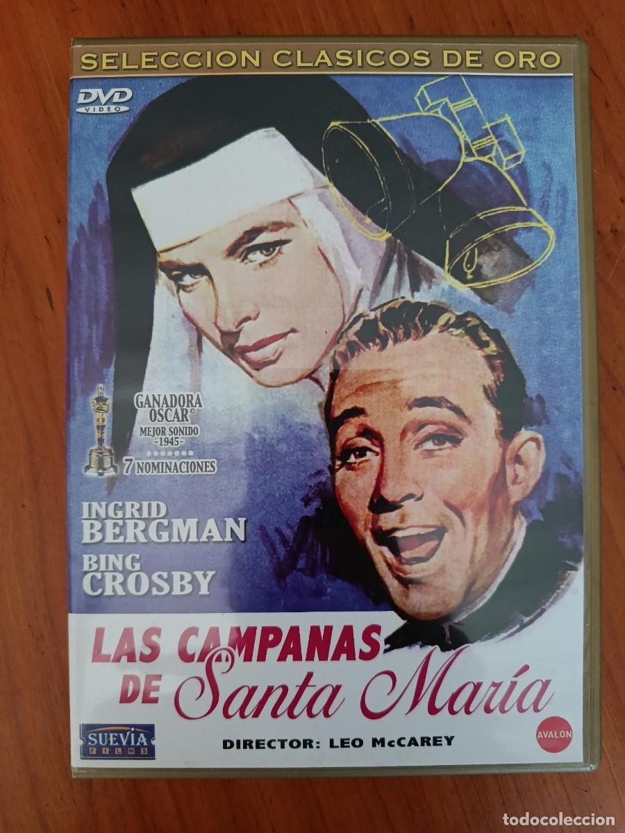Cin&eacute;ma: DVD LAS CAMPANAS DE SANTA MARIA. INGRID BERGMAN. COMO NUEVO. LIBRETO