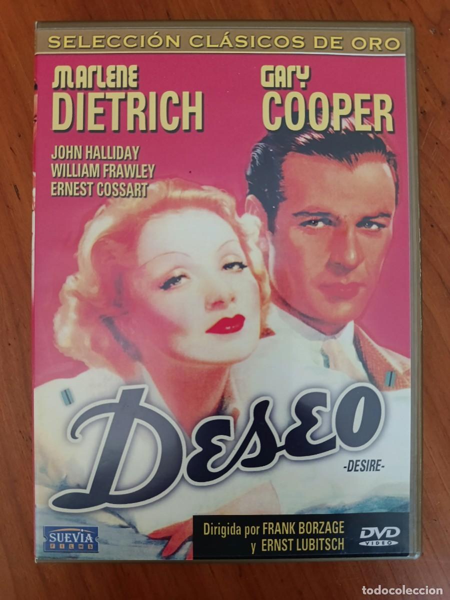 Cinema: DVD DESEO. MARLENE DIETRICH, GARY COOPER. LIBRETO