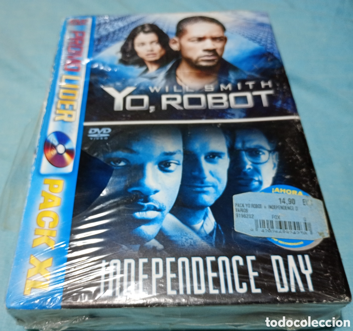 Cinema: Yo robot independence day pack Will Smith NUEVO PRECINTADO DVD