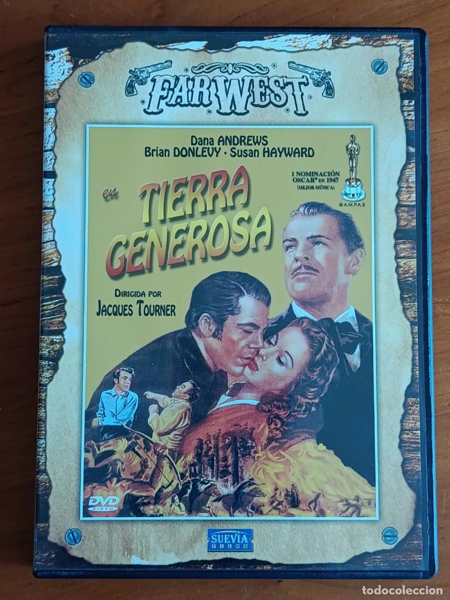 Cin&eacute;ma: DVD TIERRA GENEROSA. JACQUES TOURNER. COMO NUEVO