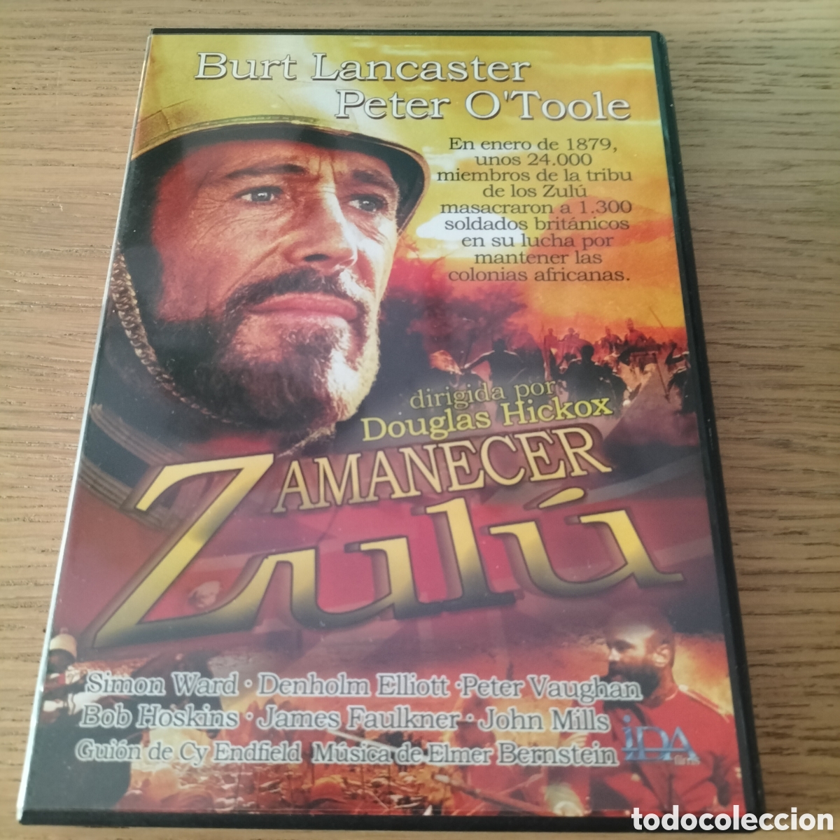 Cinema: AMANECER ZUL&Uacute; - BURT LANCASTER, PETER O'TOOLE - TOTALMENTE NUEVA