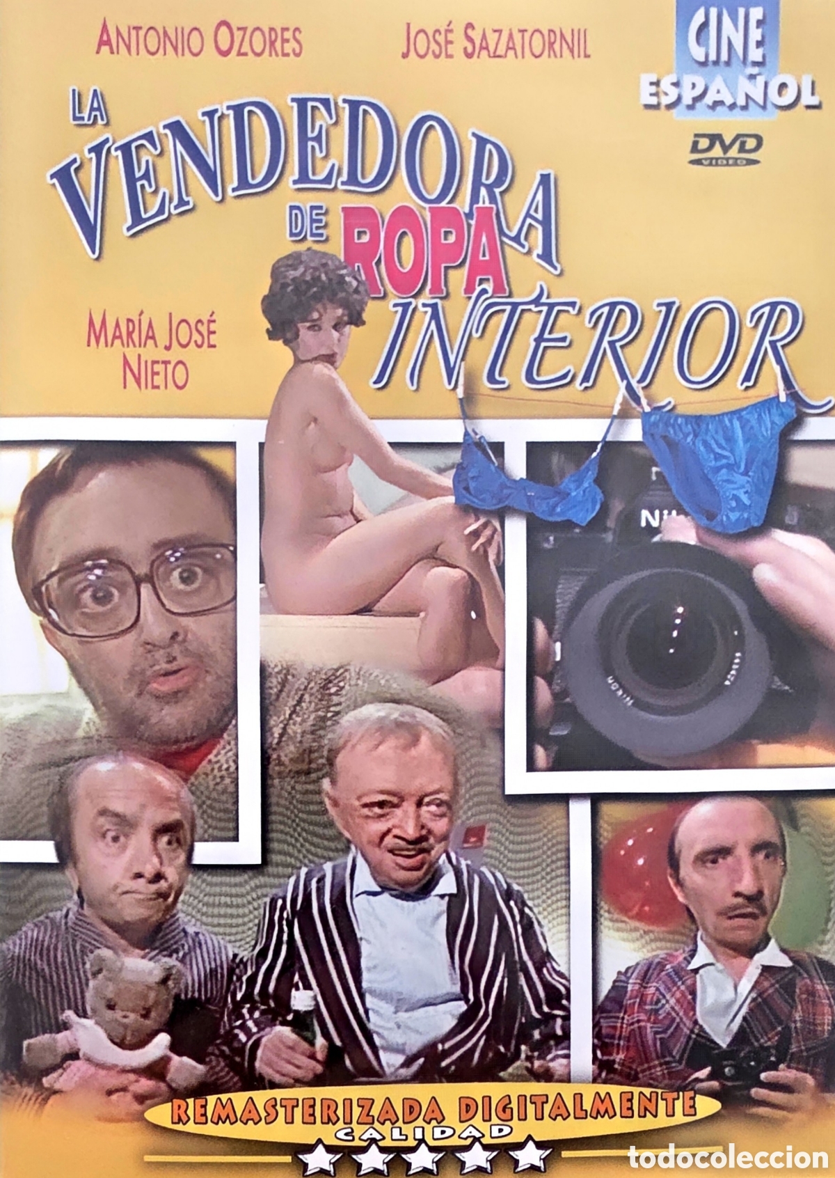 Cinema: LA VENDEDORA DE ROPA INTERIOR ANTONIO OZORES