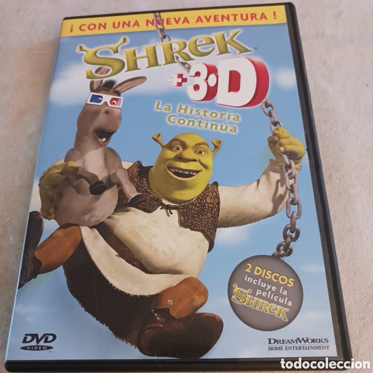 Cinema: Shrek,La,Historia Continua, 2 DVD,s