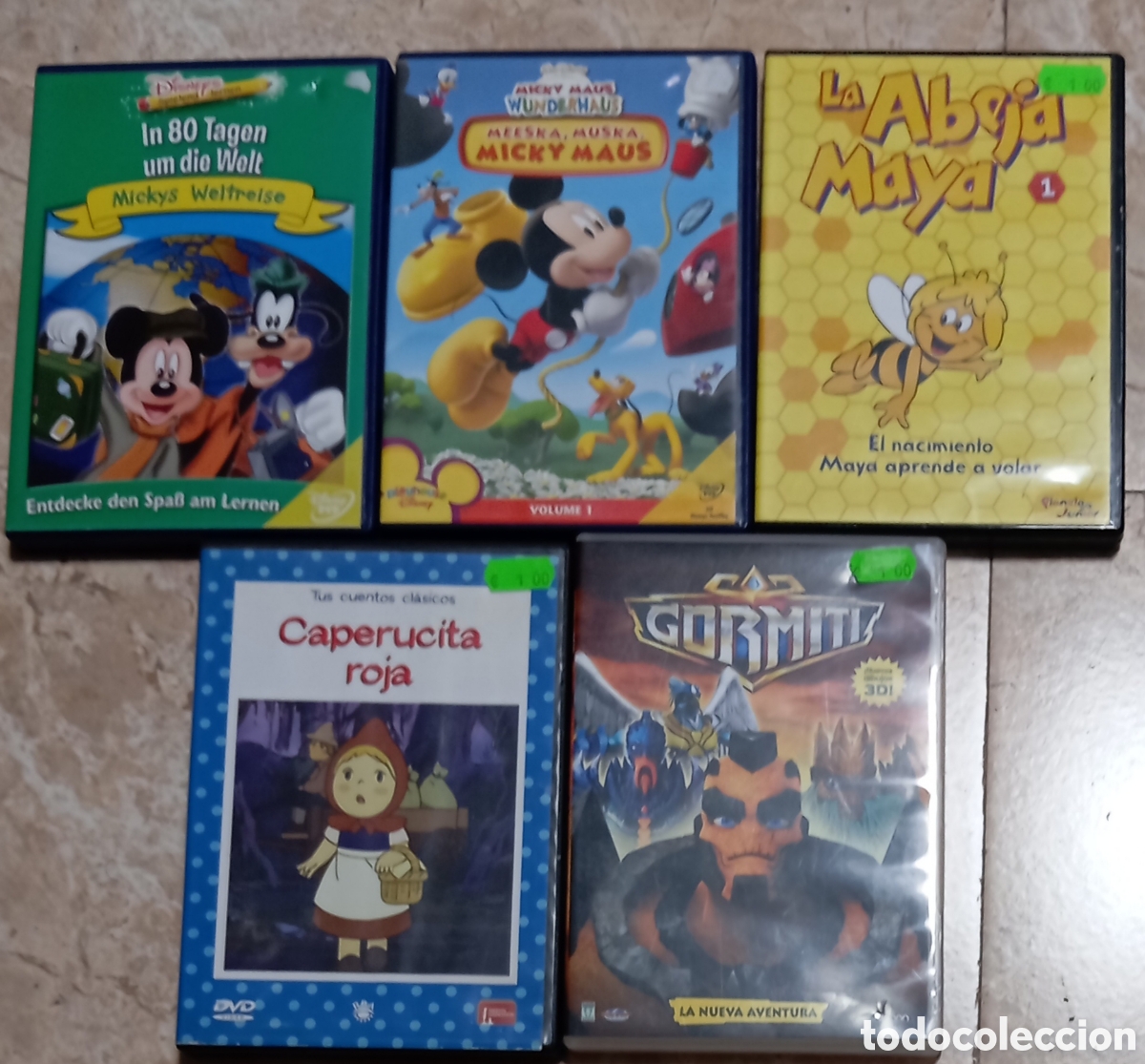 Cinema: LOTE DVD INFANTIL GORMITI 2 DVD EN ALEMAN