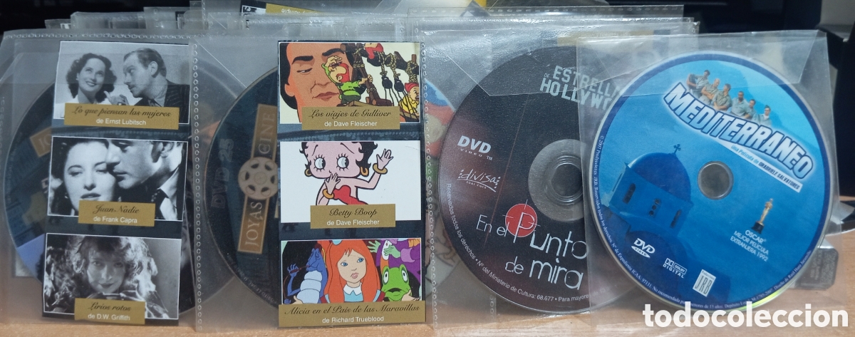 Kino: LOTE 47 DVD 44 DE JOYAS DEL CINE 3 PELIS POR DVD
