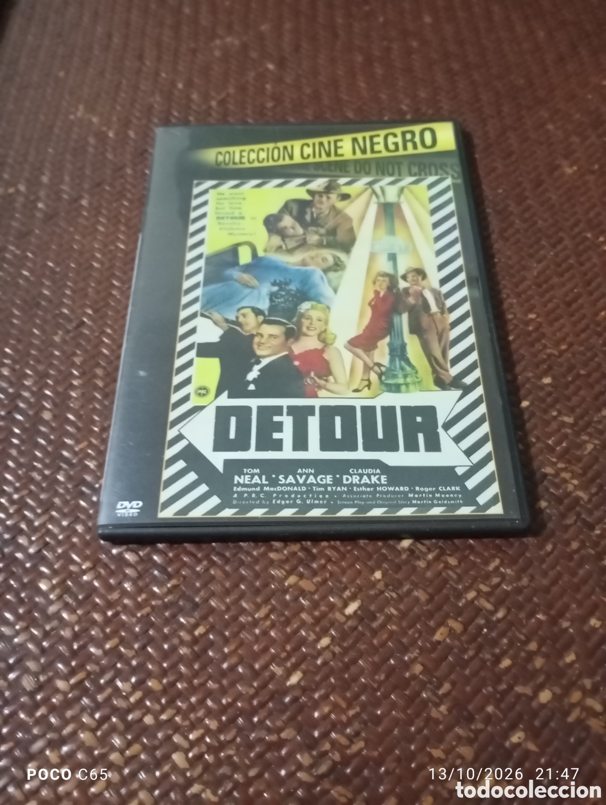 Cinema: Detour DVD Slim perfecto estado