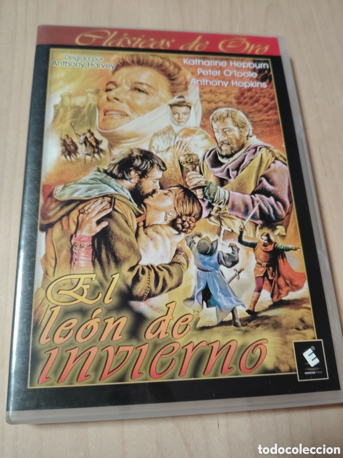 Kino: RD129 el le&oacute;n de invierno DVD SEGUNDAMANO