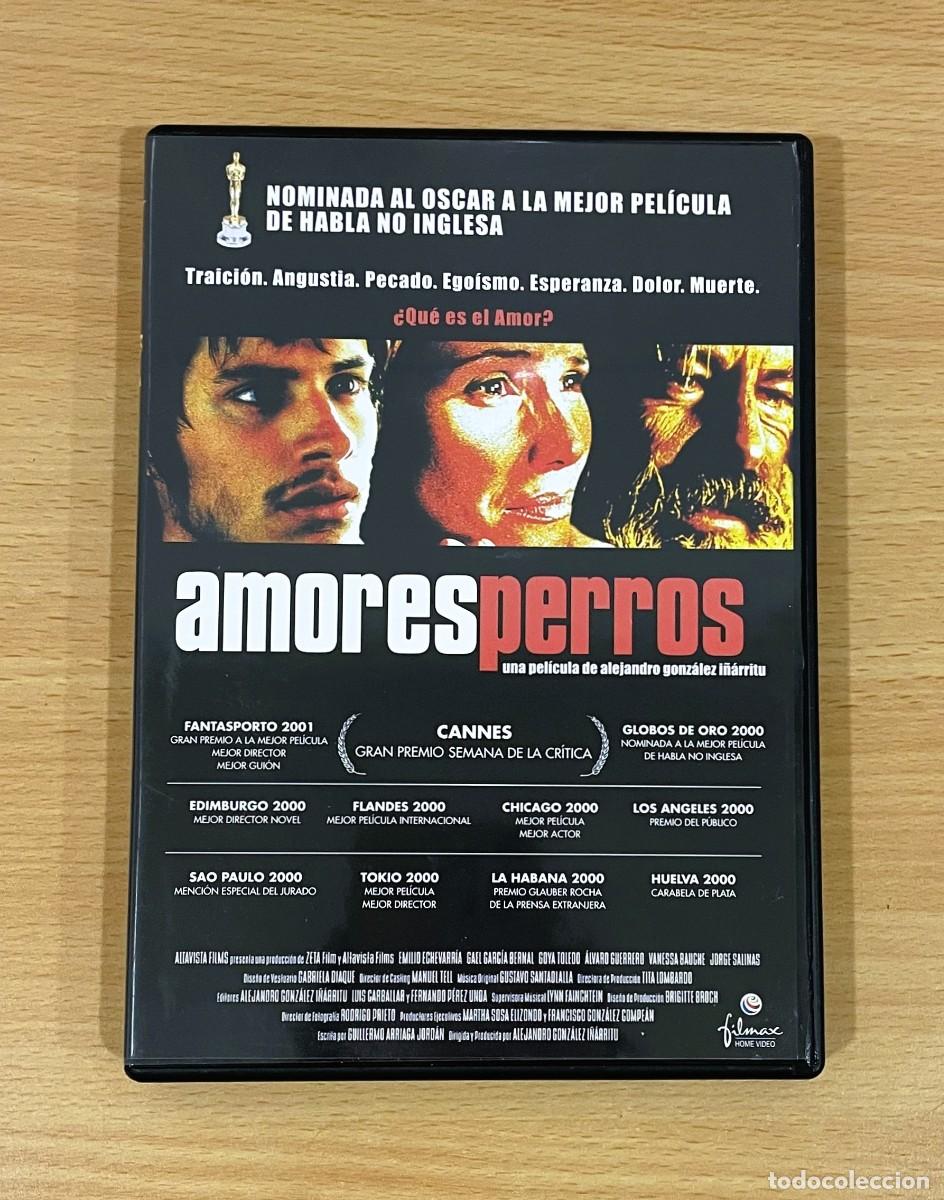 Kino: DVD CINE MEXICANO DRAMA DE HISTORIAS CRUZADAS - AMORES PERROS (2000)