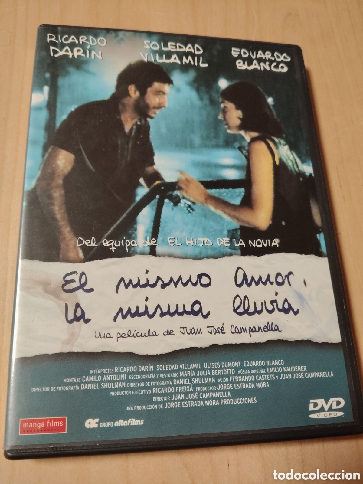Cinema: RD126 el mismo amor la misma lluvia DVD SEGUNDAMANO