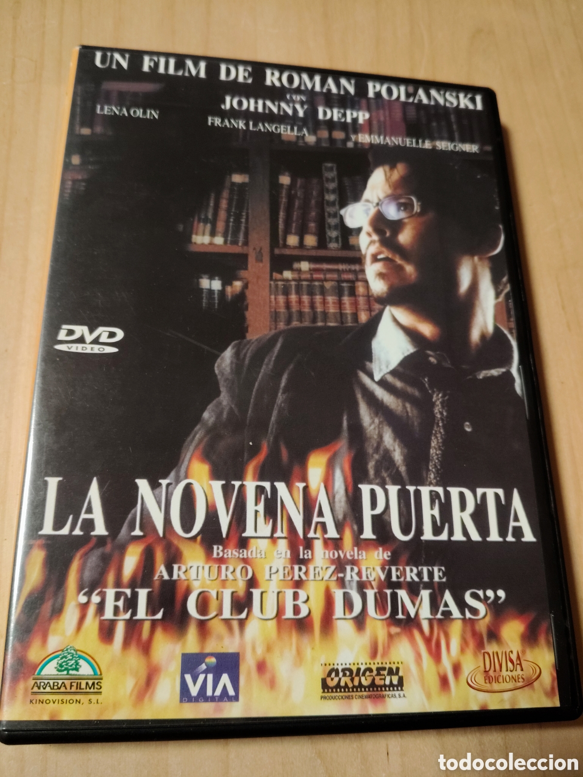 Cinema: RD126 la novena puerta DVD SEGUNDAMANO