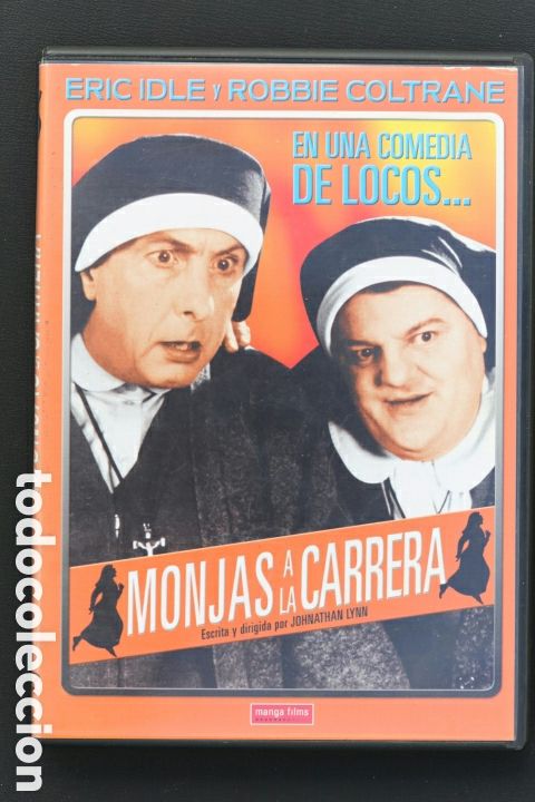 Cinema: DVD. MONJAS A LA CARRERA. Eric Idle. Robbie Coltrane. 1990. Edici&oacute;n espa&ntilde;ola Manga.