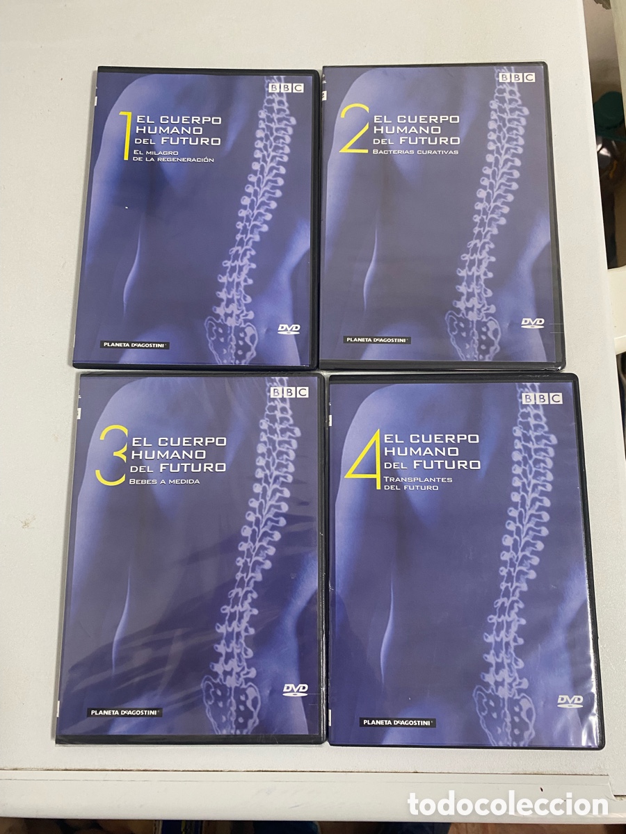 Cinema: El Cuerpo Humano Del Futuro 4 Dvds( 2 Precintados) BBC