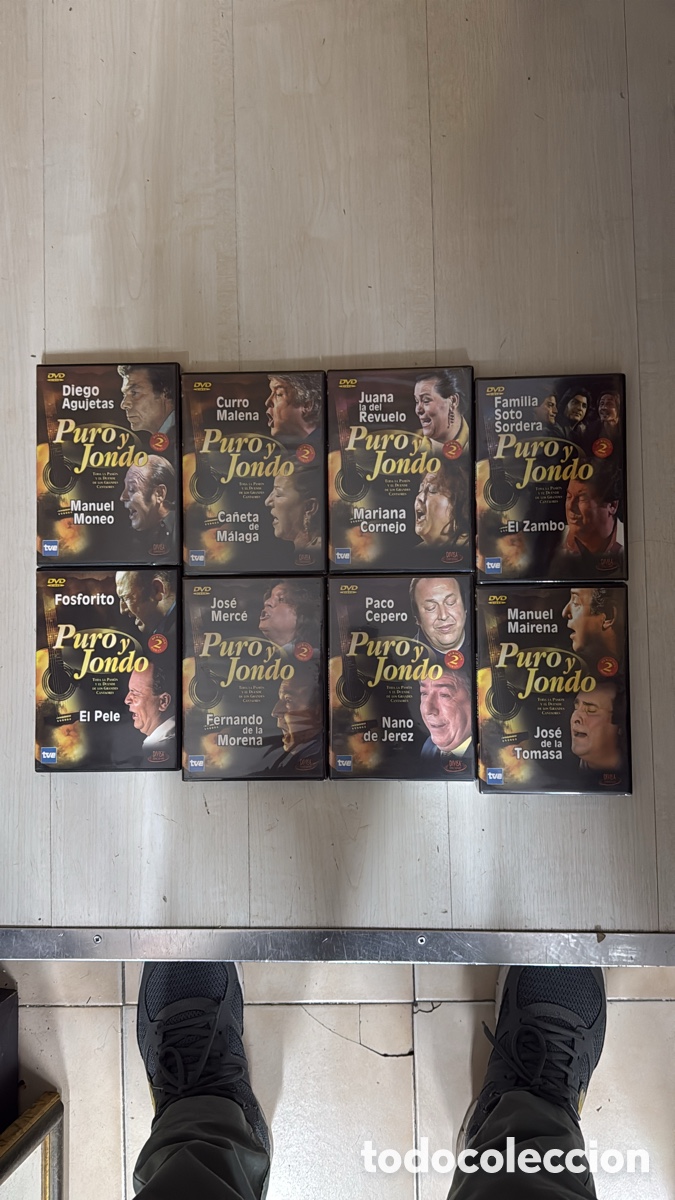 Cin&eacute;ma: PACK 8 DVD PURO Y JONDO