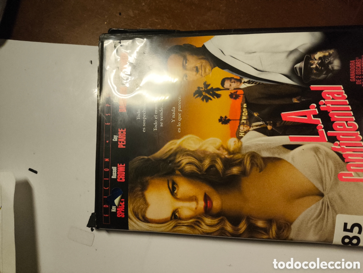 Kino: DVD de K A . Confidential.lote C b 0585