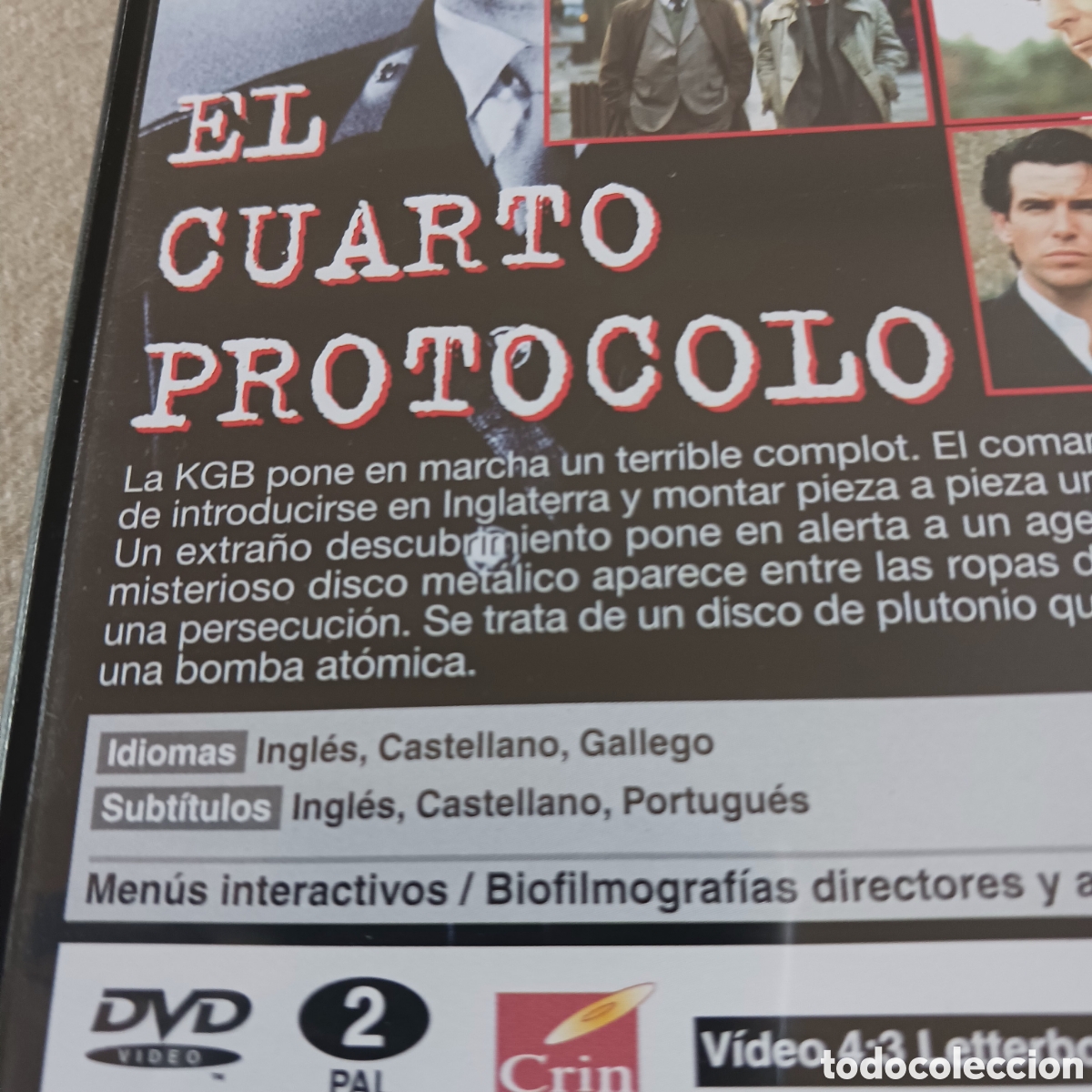 Cine: El cuarto protocolo ,DVD Video, - Foto 3