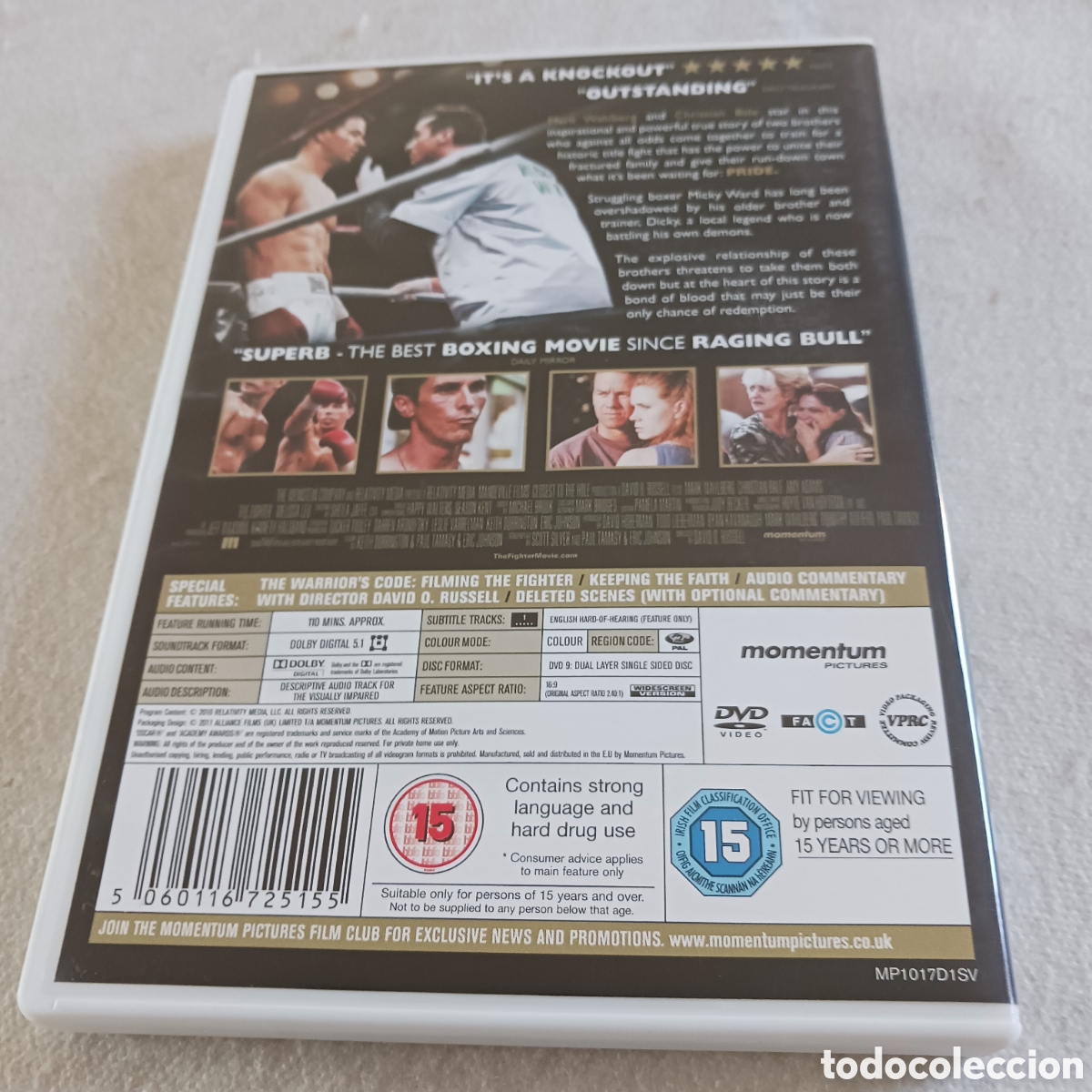 Cine: The Fighter,DVD Video ,audio en ingles - Foto 2