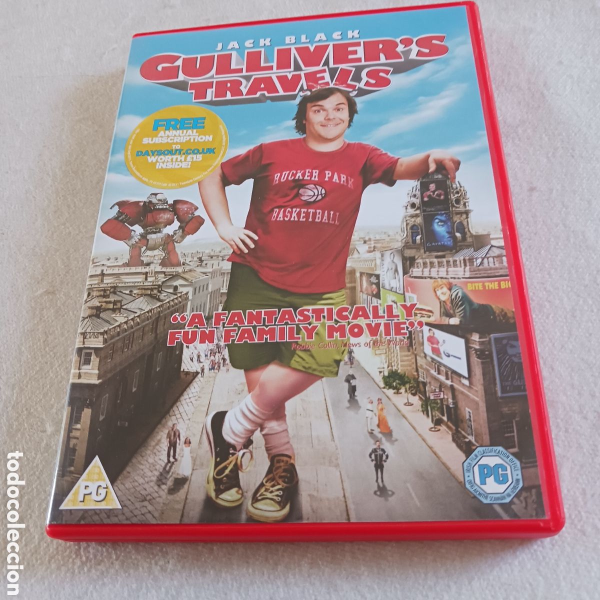 Kino: Gullivers Travers,DVD Vidro,audio ingles