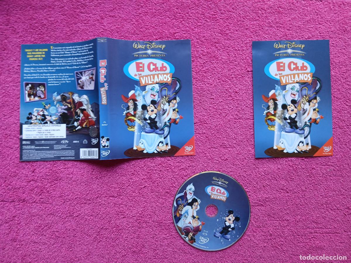 Cin&eacute;ma: el club de los villanos 2001 walt disney pictures presenta Tony Craig y Rober solo disco y caratulas