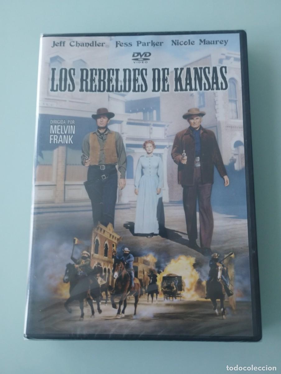 Cinema: DVD Los rebeldes de Kansas de Melvin Frank precintada
