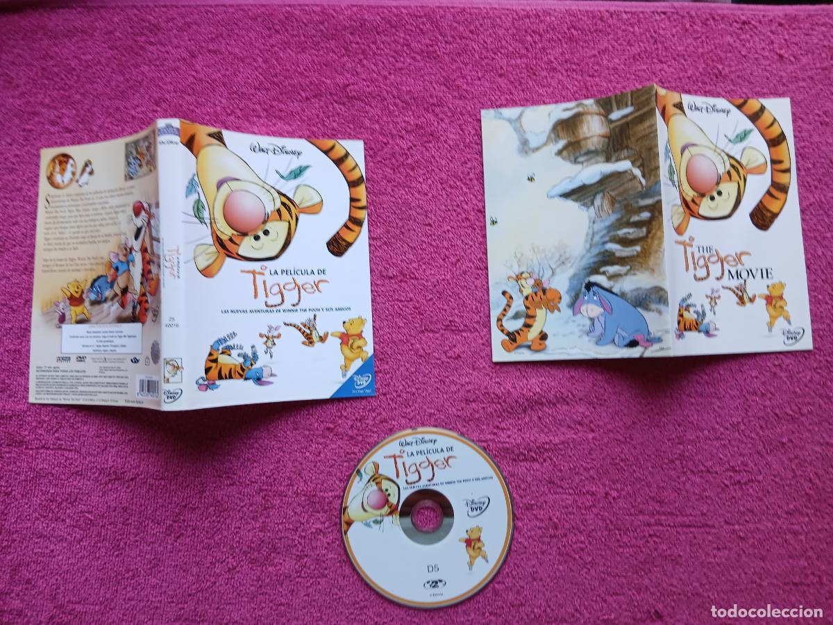 Cin&eacute;ma: La pel&iacute;cula de Tigger 2000 walt disney Jun Falkenstein solo disco y caratulas