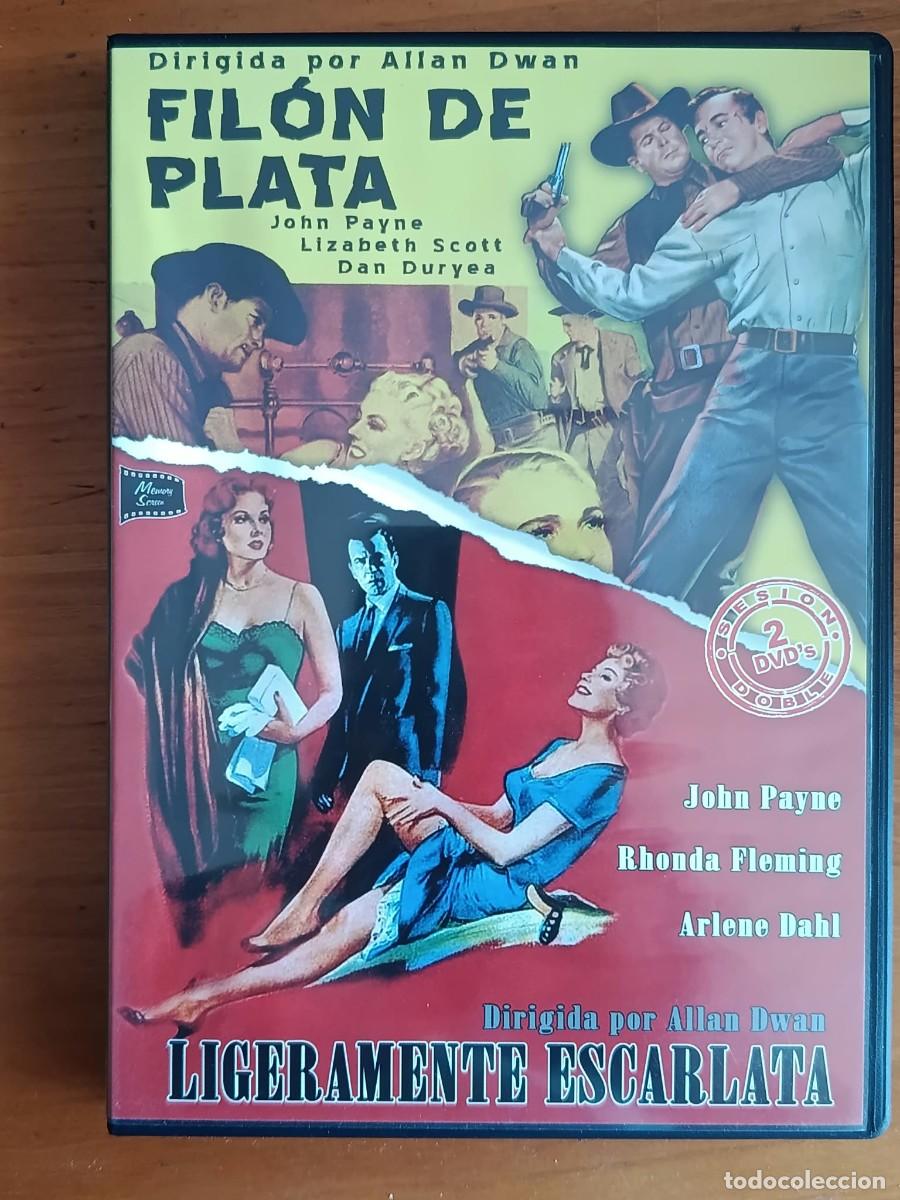 Cinema: DVD FILON DE PLATA - DVD LIGERAMENTE ESCARLATA. 2 DVDs. COMO NUEVO