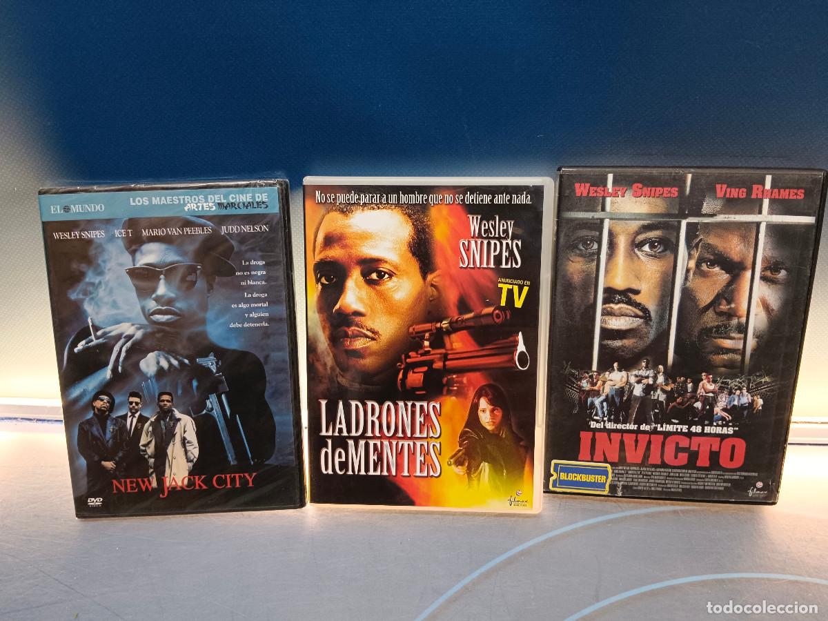 Cinema: 3 DVDs especial wesley snipes