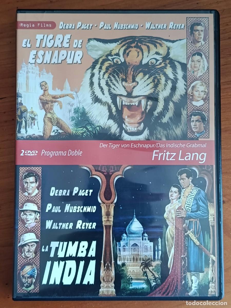 Cinema: DVD EL TIGRE DE ESNAPUR - DVD LA TUMBA INDIA. 2 DVDs