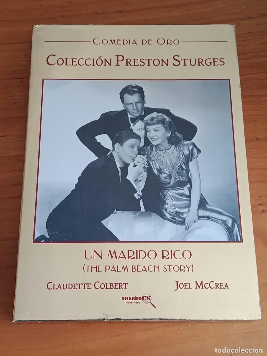 Cinema: DVD UN MARIDO RICO. COLECCION PRESTON STURGES. COMO NUEVO