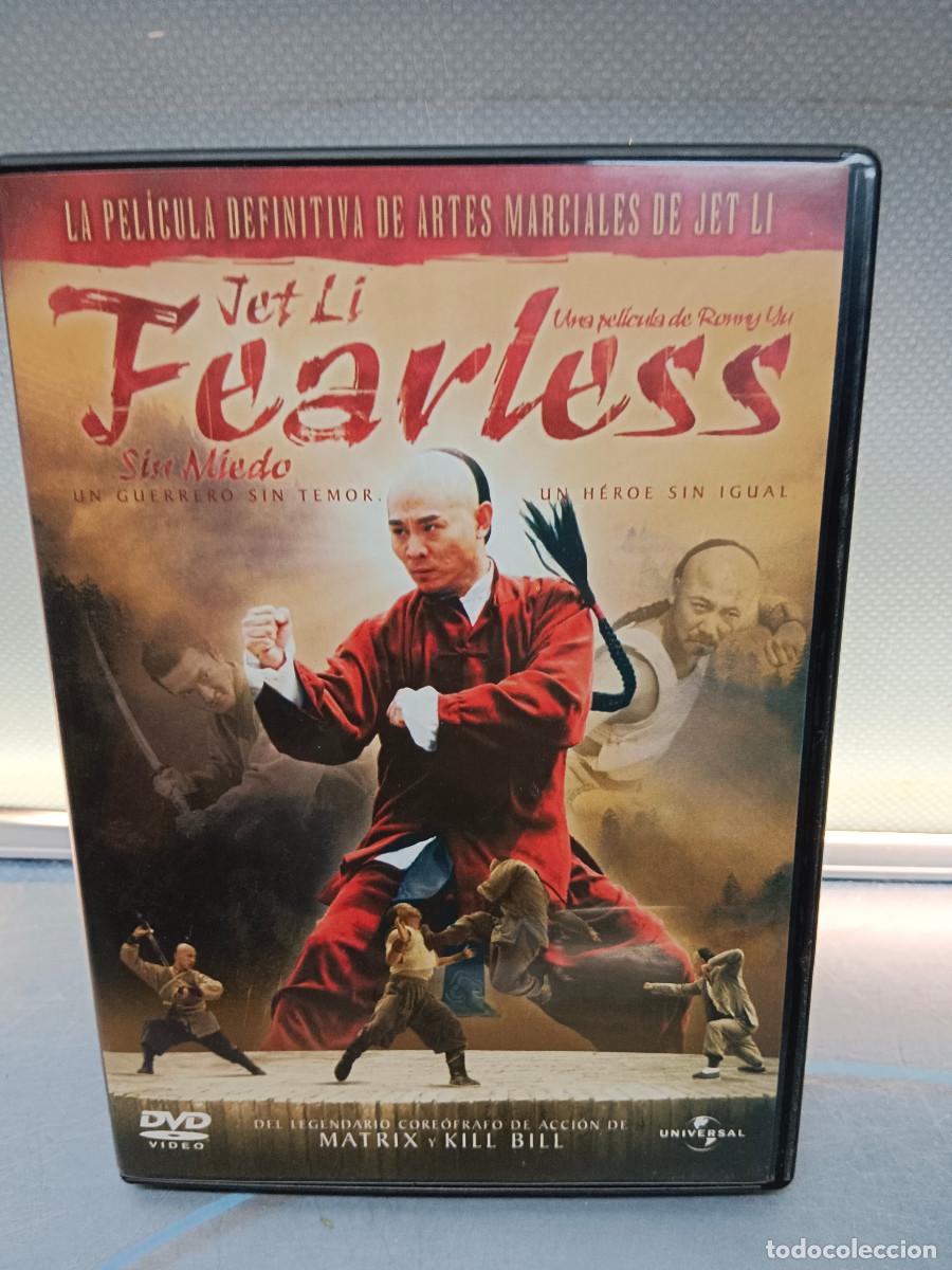 Cinema: dvd &rdquo;FEARLESS&rdquo; SIN MIEDO, JET LI, RONNY YU