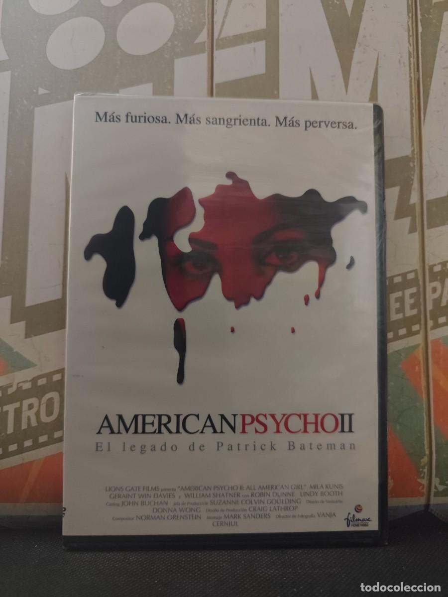 Cinema: DVD Slim 133 American Psycho II / Caja fina precintado