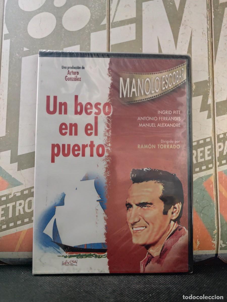 Cinema: DVD Slim 148 Un beso en el puerto &rdquo;Manolo Escobar&rdquo; / Caja fina precintado