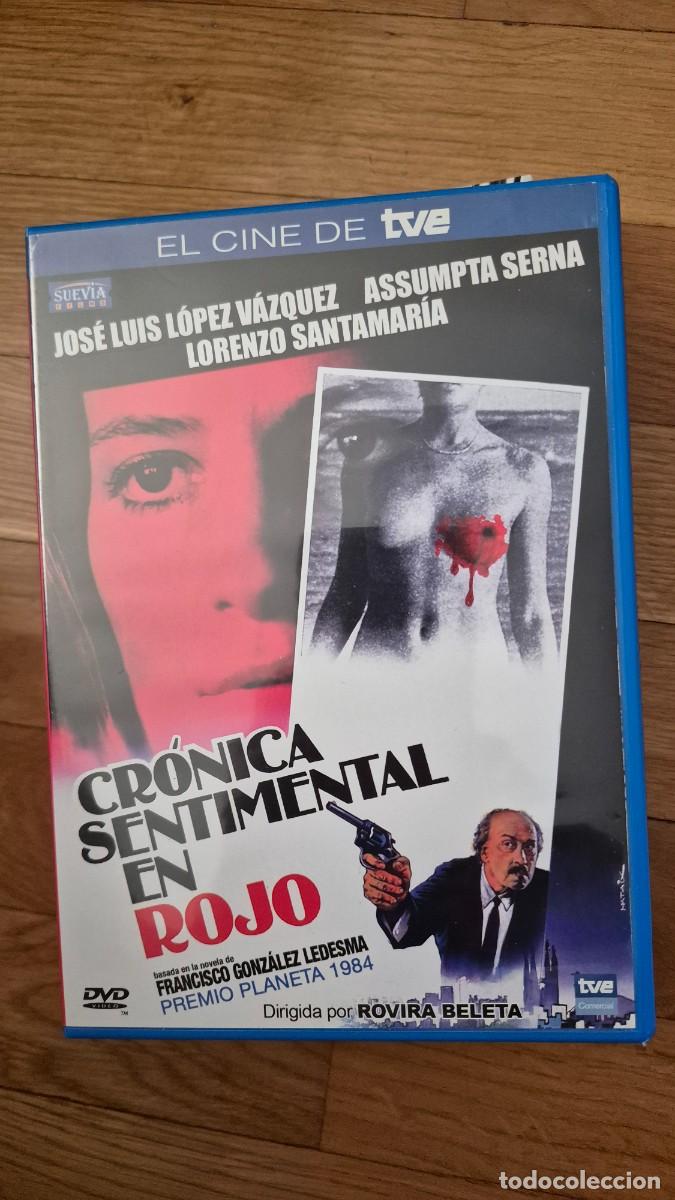 Cinema: Cr&oacute;nica sentimental en rojo, dvd Rovira Beleta Jos&eacute; Luis L&oacute;pez V&aacute;zquez Assumpta Serna