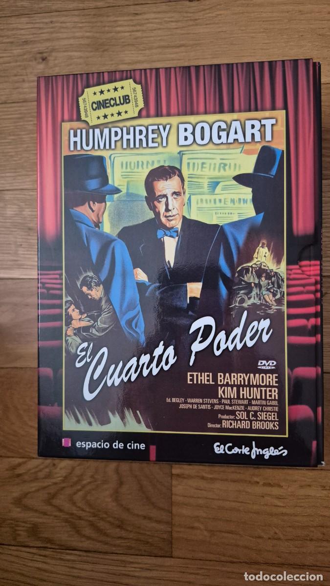 Kino: El cuarto poder, dvd Richard Brooks Humphrey Bogart Ethel Barrymore Kim Hunter