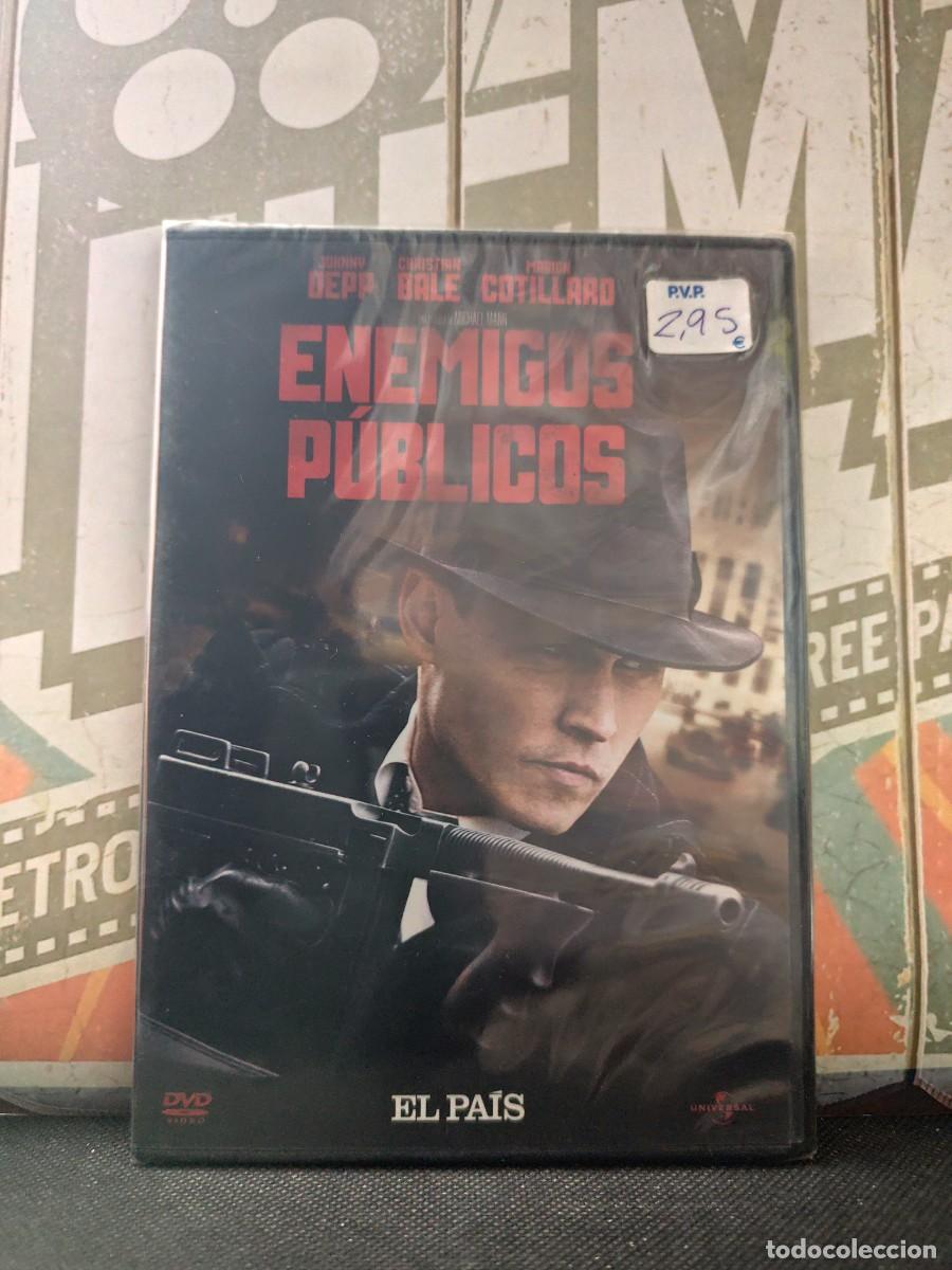 Cinema: DVD Slim 185 Enemigos p&uacute;blicos / Caja fina precintado