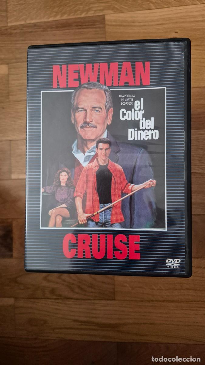 Cinema: El color del dinero, dvd. Martin Scorsese Paul Newman Tom Cruise