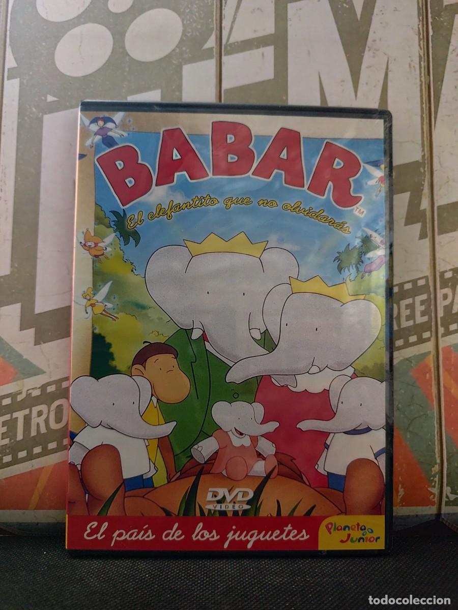Cinema: DVD Slim 200 Babar El elefantito que no olvidar&aacute;s / Caja fina precintado
