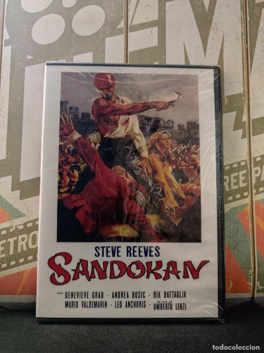 Cinema: DVD Slim 203 Sandokan / Caja fina precintado