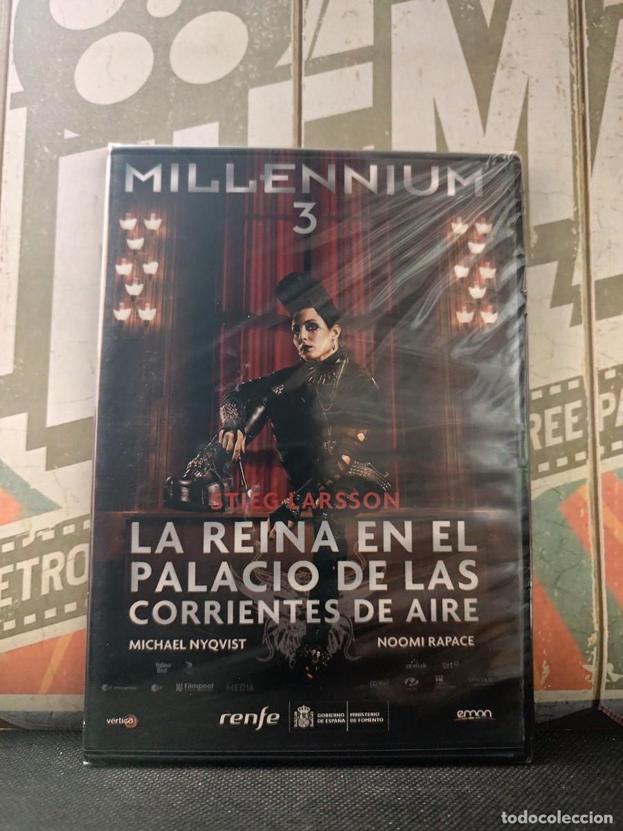 Cin&eacute;ma: DVD Slim 207 Millennium 3 La reina en el palacio de las corrientes de aire / Caja fina precintado