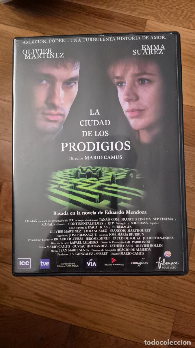 Cin&eacute;ma: La ciudad de los prodigios, dvd Mario Camus Olivier Mart&iacute;nez Emma Suarez