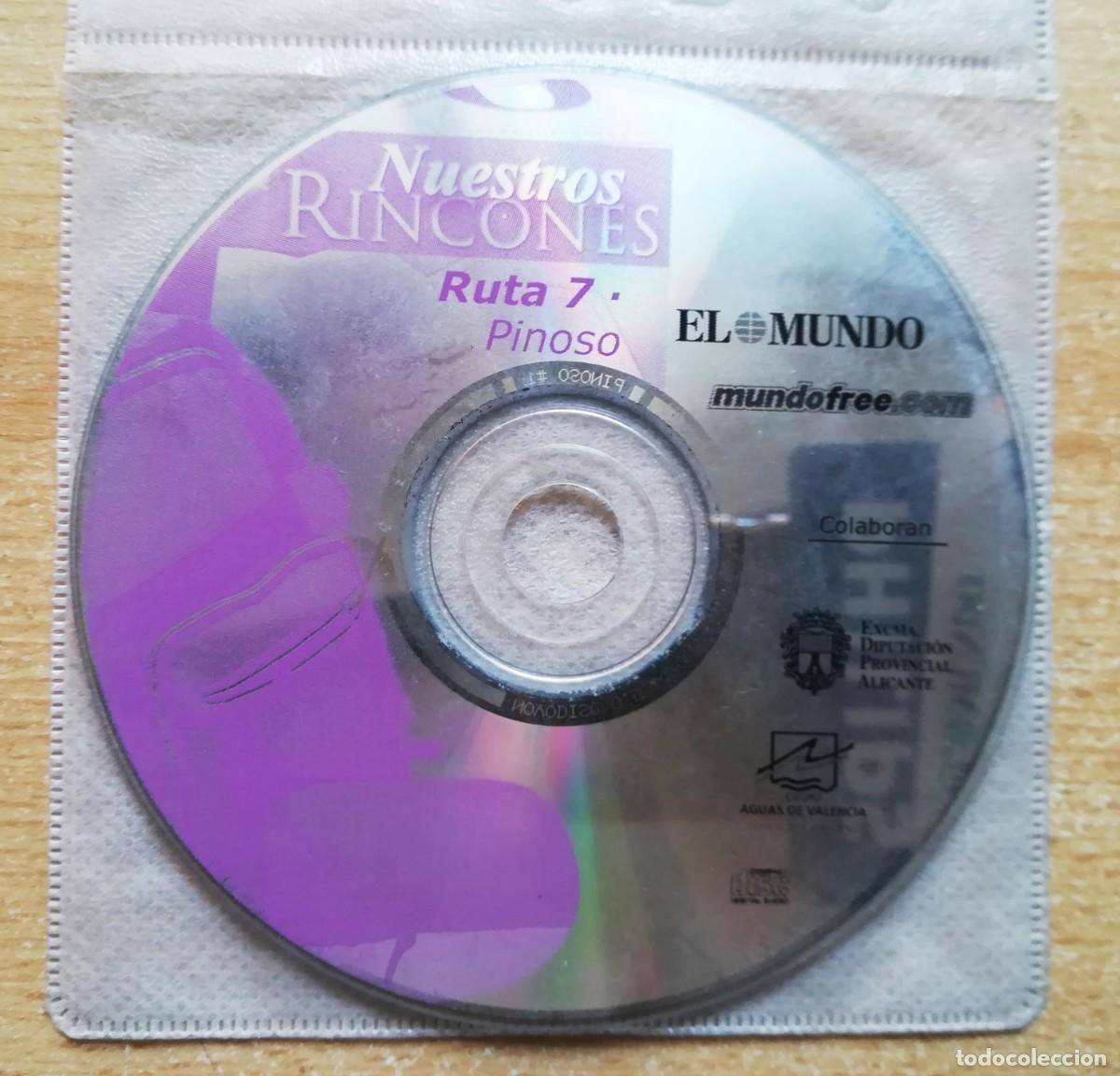 Cin&eacute;ma: CD-Rom Nuestros rincones. Ruta 7. Pinoso. Solo disco.