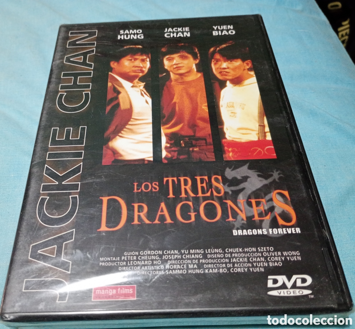 Cin&eacute;ma: Los tres dragones DVD NUEVO PRECINTADO Jackie Chan