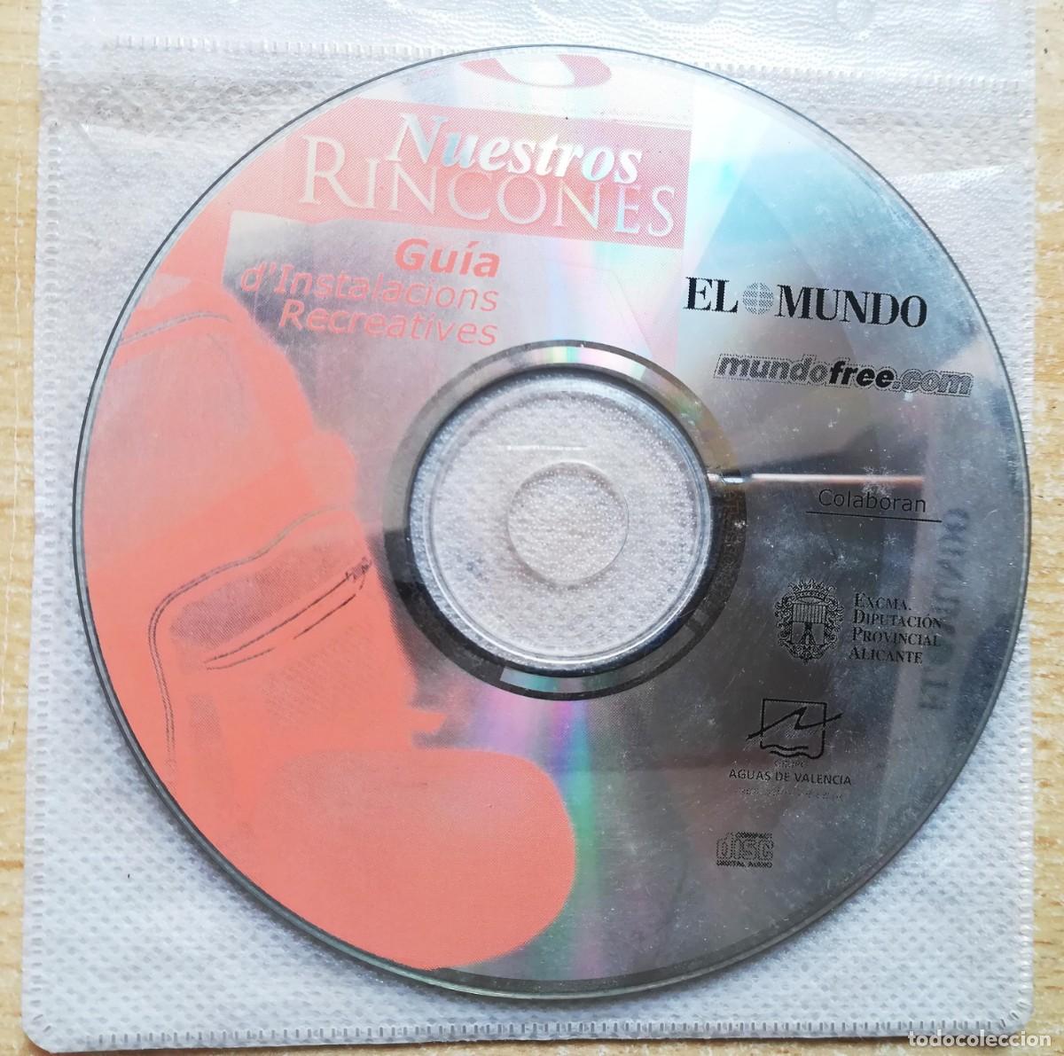 Cin&eacute;ma: CD-Rom Nuestros rincones. Gu&iacute;a d'instalacions recreatives. Solo disco.