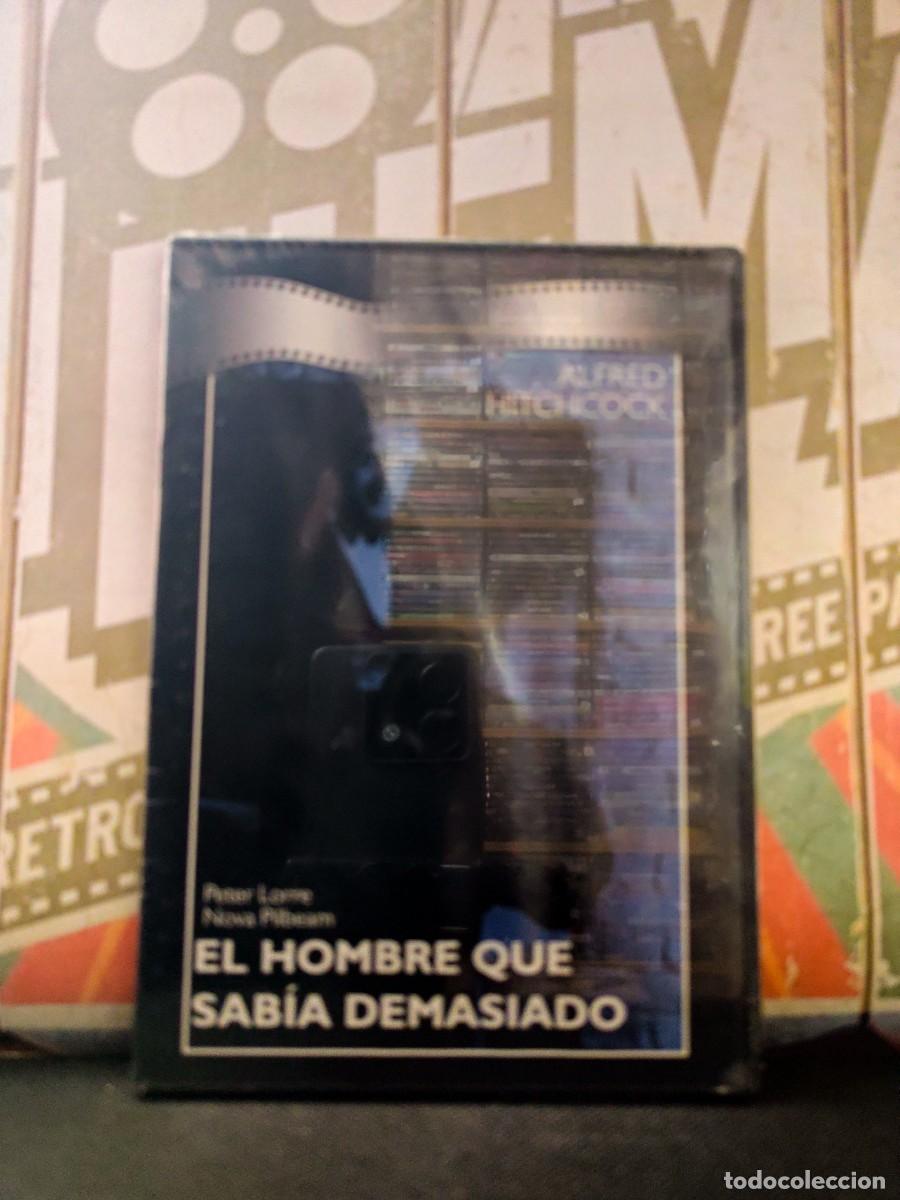 Kino: DVD Slim 262 El hombre que sab&iacute;a demasiado / Caja fina precintado
