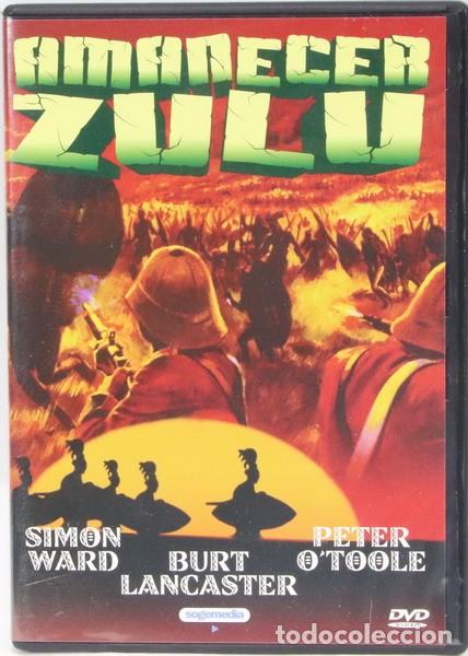 Kino: Pel&iacute;cula DVD. Amanecer Zulu. Simon Ward &ndash; Burt Lancaster &ndash; Peter O Toole. PEDIDO MINIMO 6 &euro;