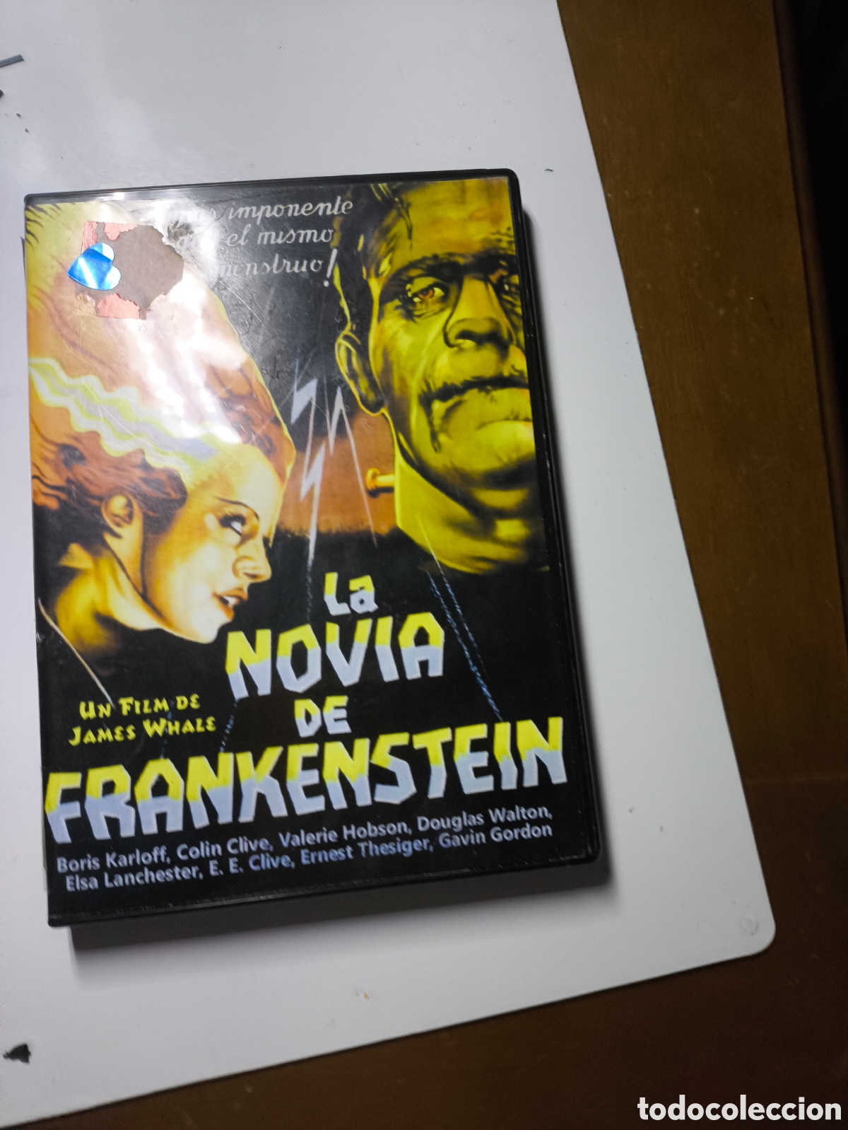 Cine: DVD de la novia de Frankenstein.lote.L.n.616